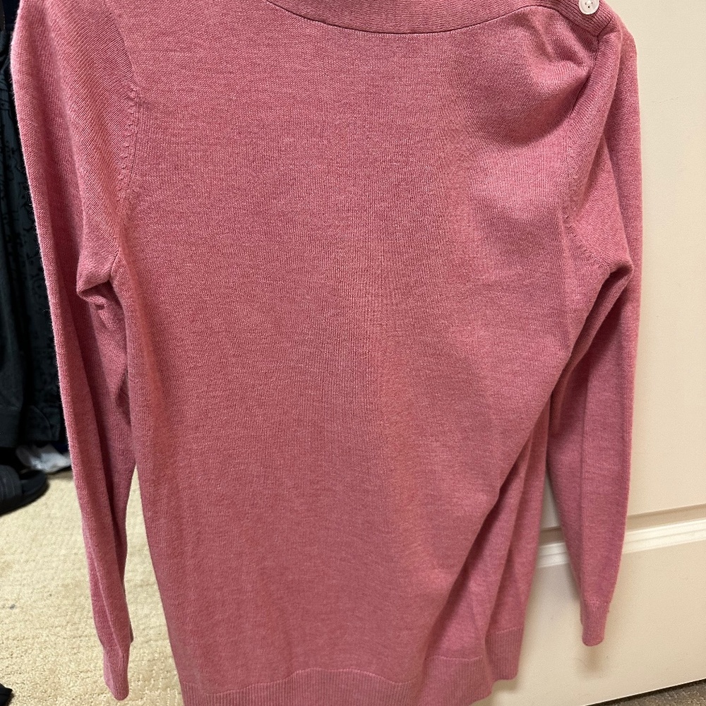 Loft Sweater with Shoulder Buttons